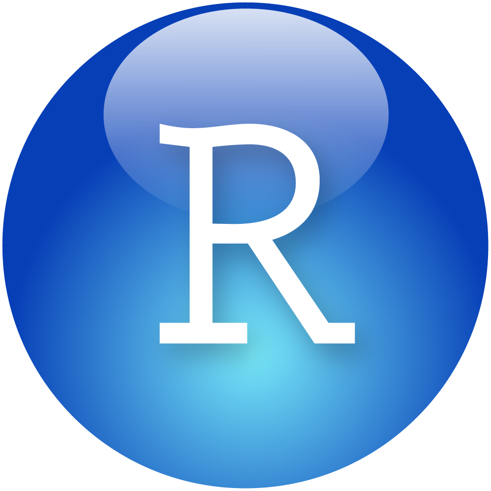 An image of the RStudio logo